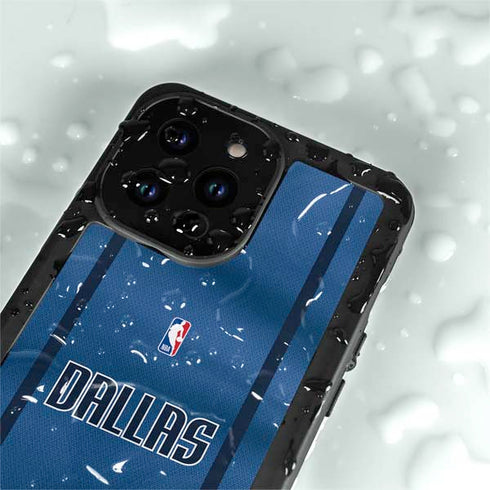 NBA Dallas Mavericks Jersey iPhone 15 Pro Waterproof Case